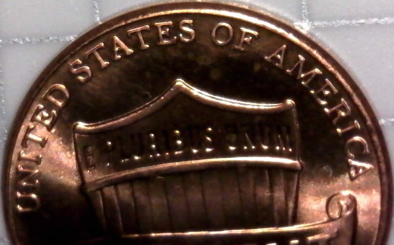 2015-P-Lincoln-Shield-Cent-Struck-Through-Came-From-Fresh-OBW-BU-Roll
